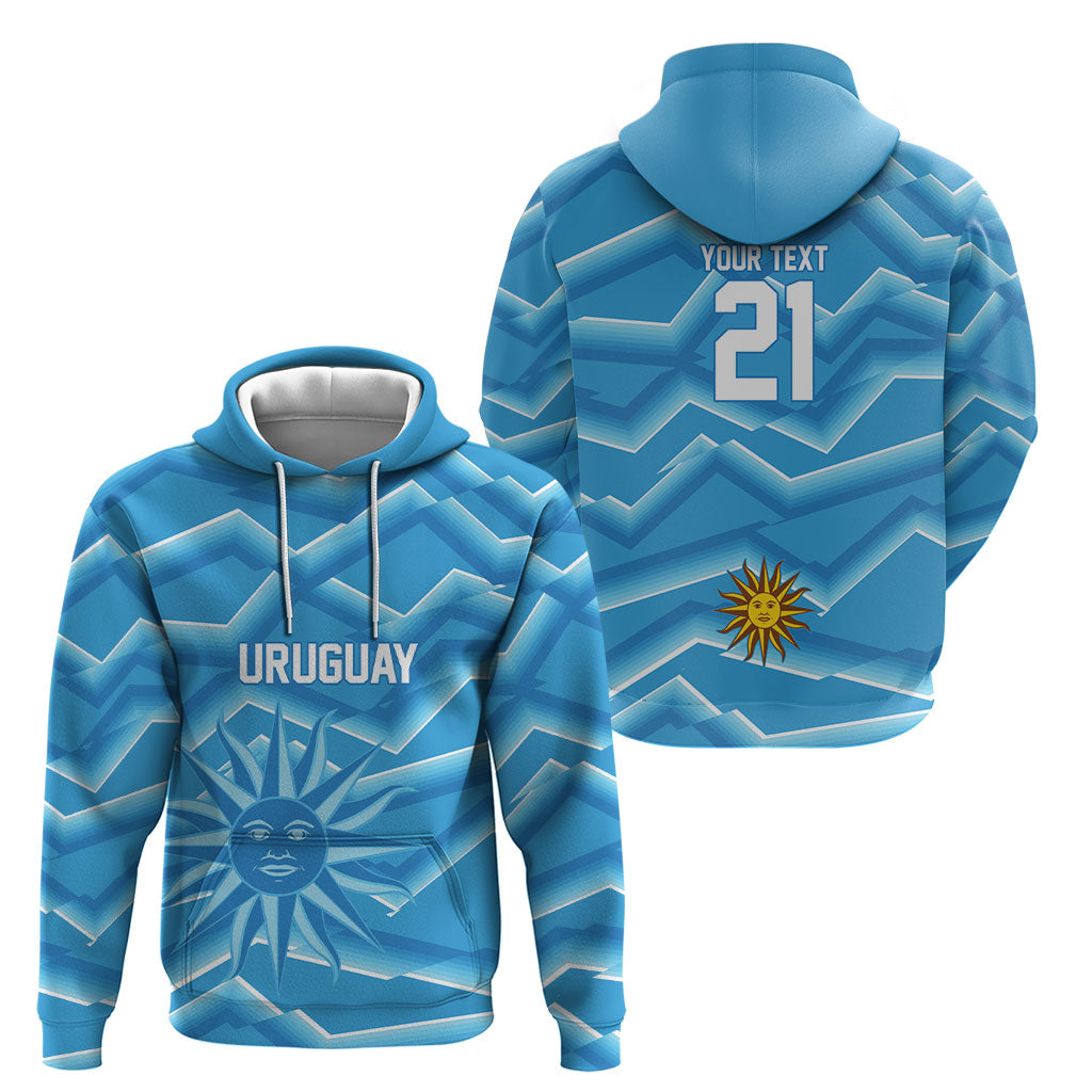 2026 Rugby Nations Series Custom Uruguay Hoodie Los Teros Sun Of May
