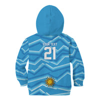 2026 Rugby Nations Series Custom Uruguay Kid Hoodie Los Teros Sun Of May