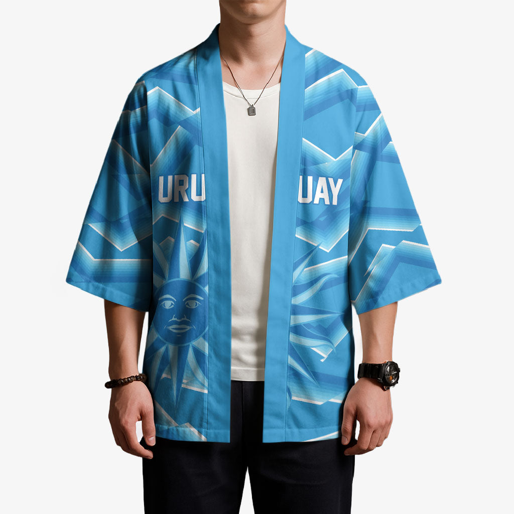 2026 Rugby Nations Series Custom Uruguay Kimono Los Teros Sun Of May