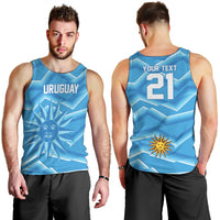 2026 Rugby Nations Series Custom Uruguay Men Tank Top Los Teros Sun Of May