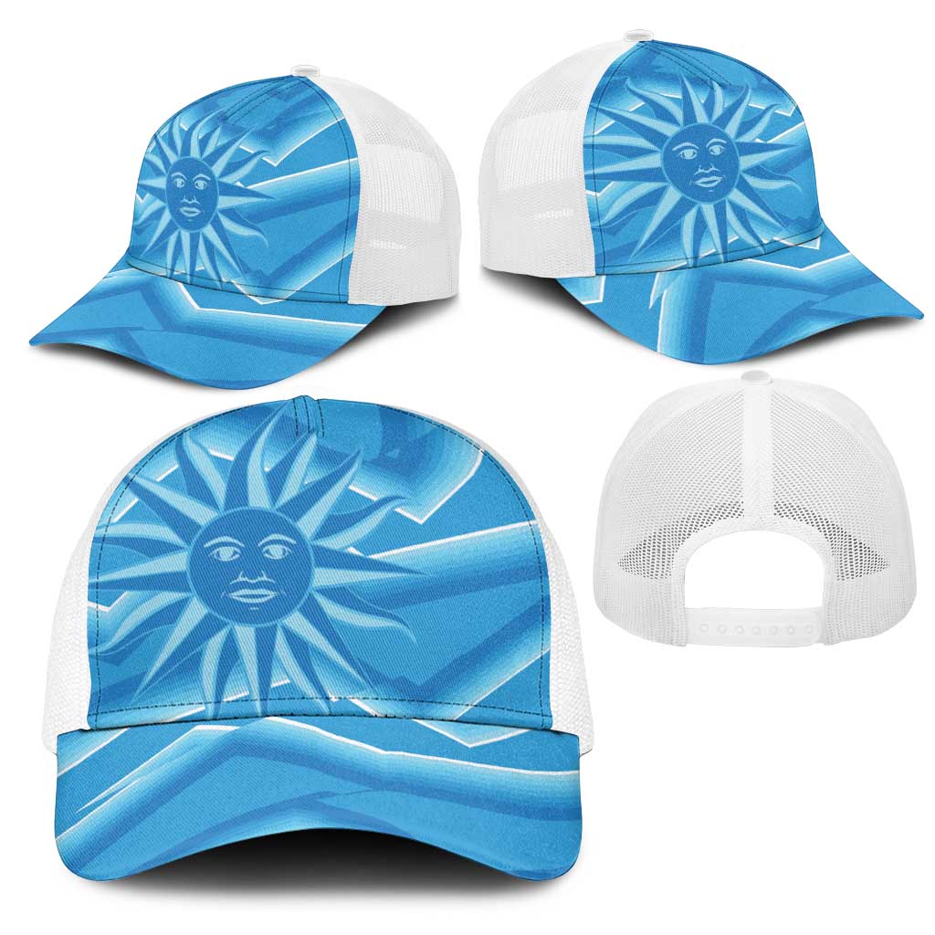 2026 Rugby Nations Series Uruguay Mesh Trucker Cap Los Teros Sun Of May