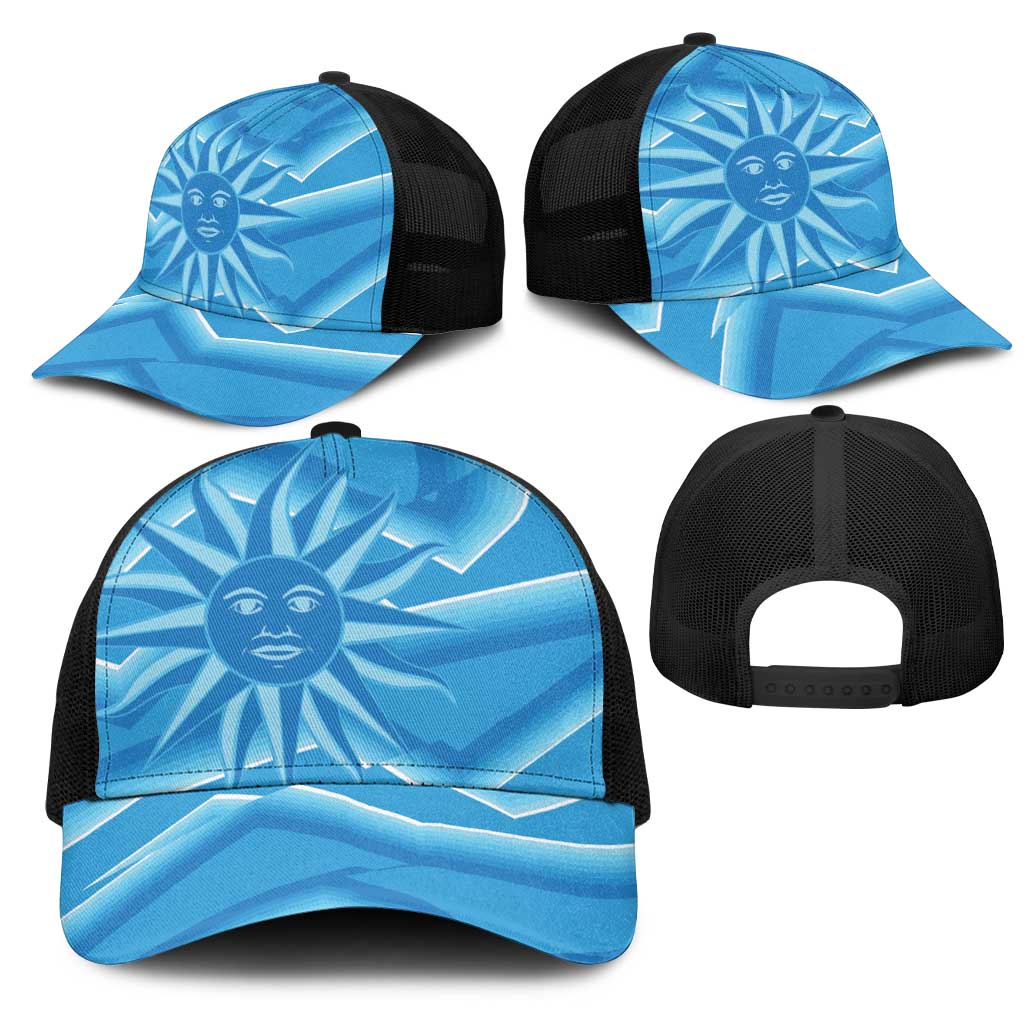 2026 Rugby Nations Series Uruguay Mesh Trucker Cap Los Teros Sun Of May