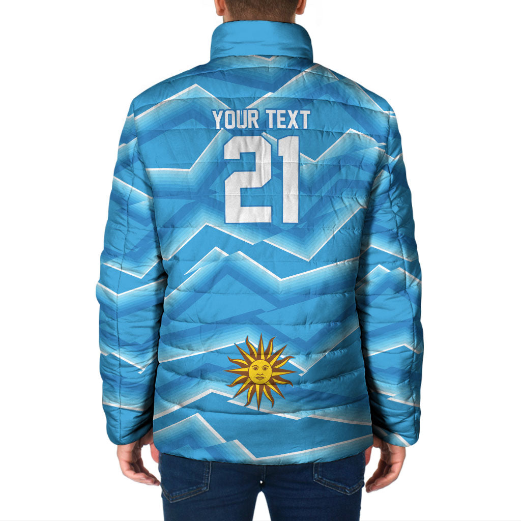 2026 Rugby Nations Series Custom Uruguay Padded Jacket Los Teros Sun Of May