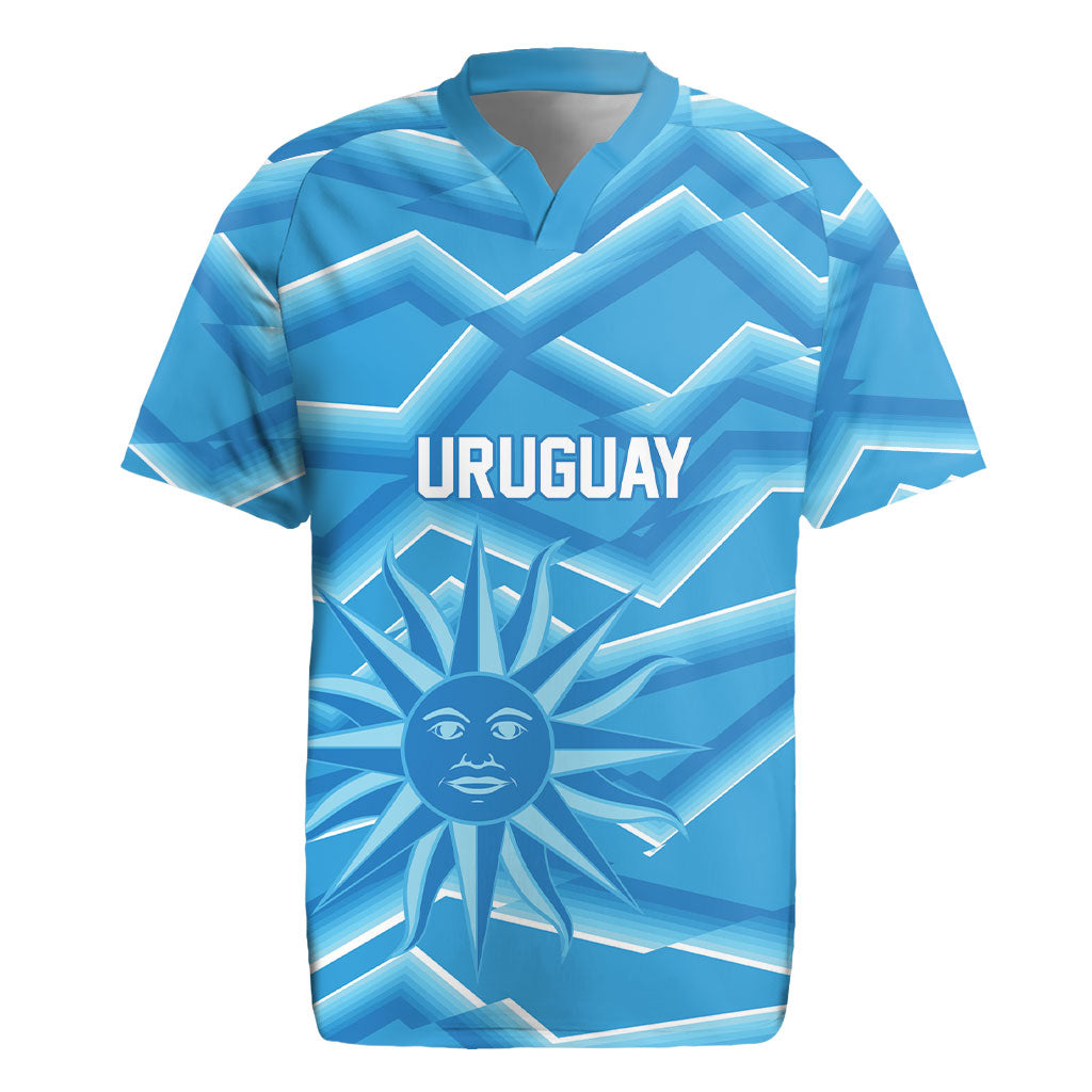2026 Rugby Nations Series Custom Uruguay Rugby Jersey Los Teros Sun Of May