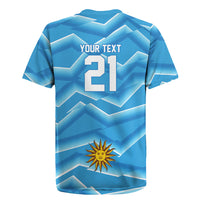 2026 Rugby Nations Series Custom Uruguay Rugby Jersey Los Teros Sun Of May
