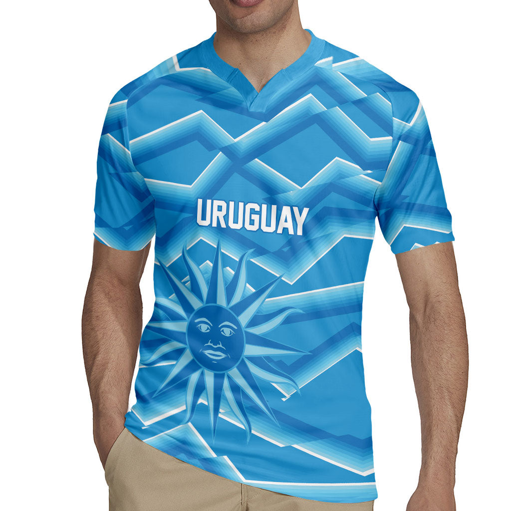 2026 Rugby Nations Series Custom Uruguay Rugby Jersey Los Teros Sun Of May