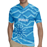 2026 Rugby Nations Series Custom Uruguay Rugby Jersey Los Teros Sun Of May