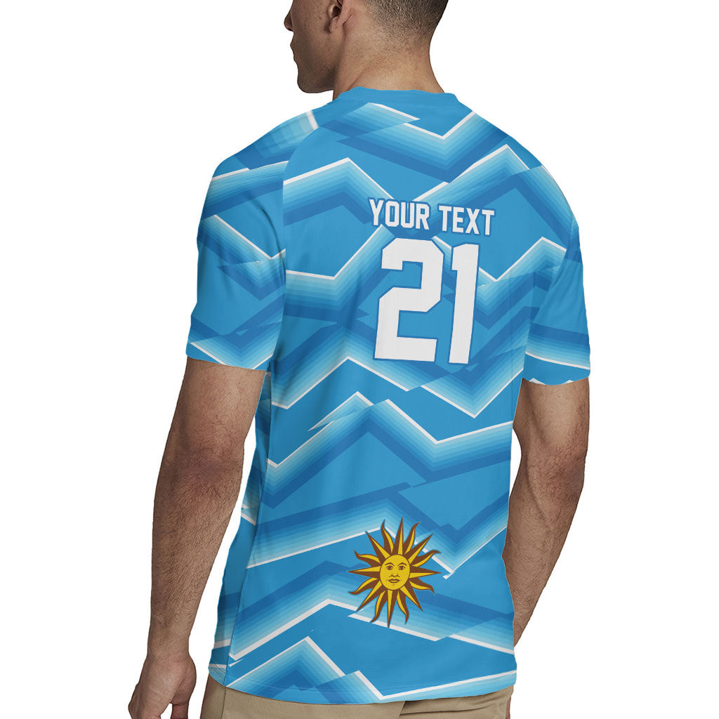 2026 Rugby Nations Series Custom Uruguay Rugby Jersey Los Teros Sun Of May