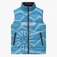 2026 Rugby Nations Series Custom Uruguay Sleeveless Puffer Jacket Los Teros Sun Of May