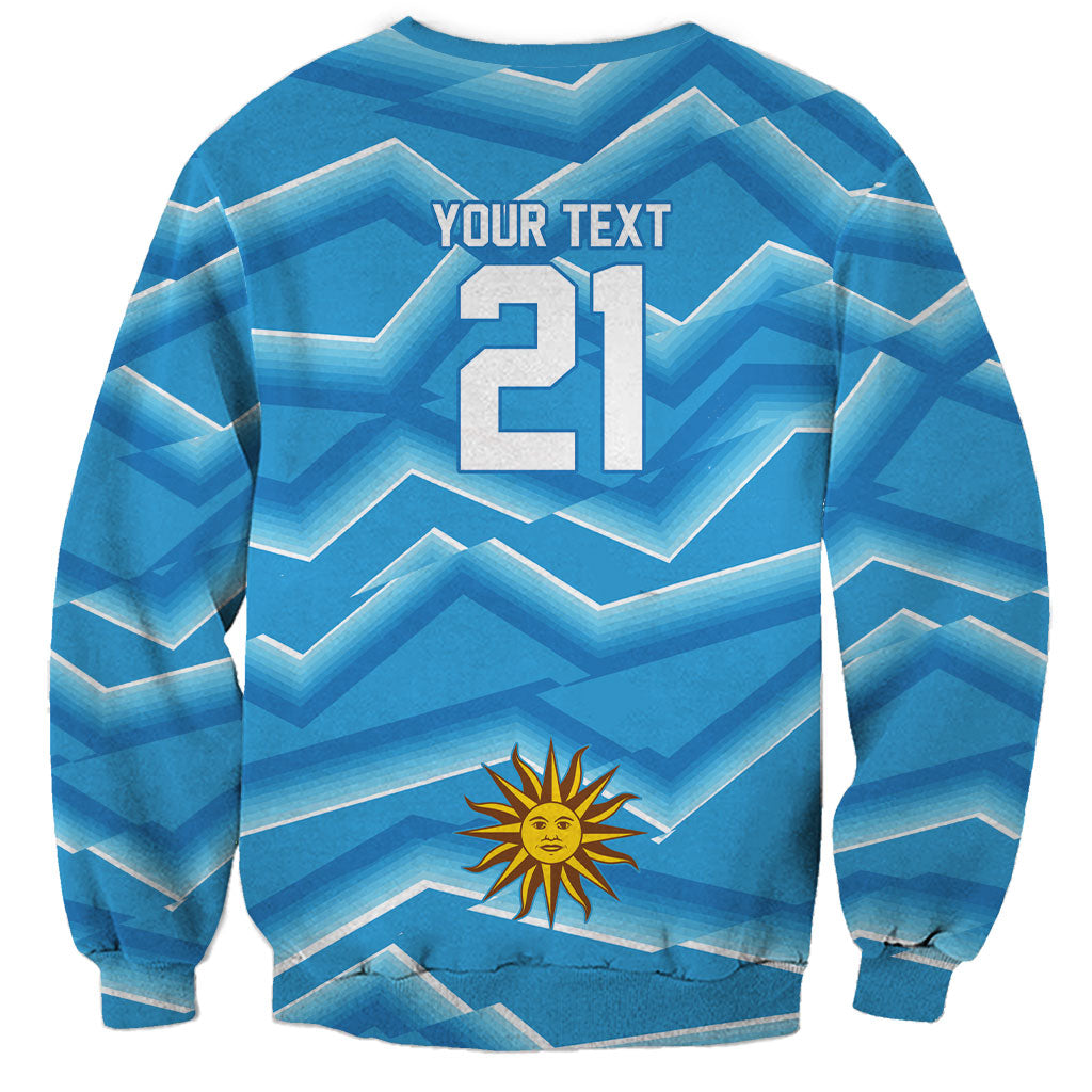 2026 Rugby Nations Series Custom Uruguay Sweatshirt Los Teros Sun Of May