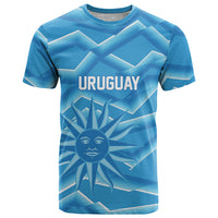 2026 Rugby Nations Series Custom Uruguay T Shirt Los Teros Sun Of May