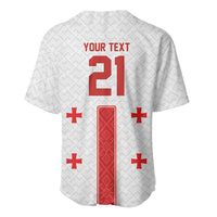 2026 Rugby Nations Series Custom Georgia Baseball Jersey Lelo Warriors