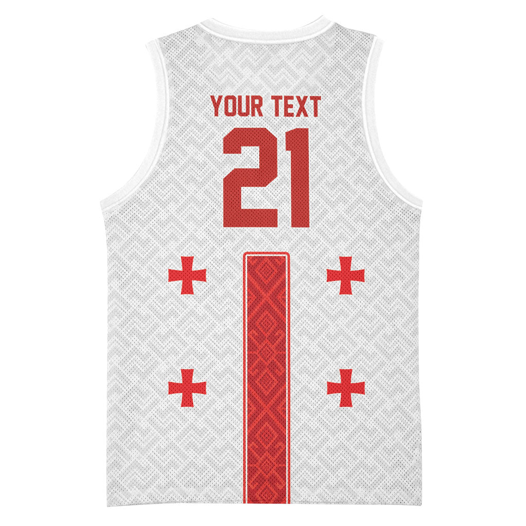 2026 Rugby Nations Series Custom Georgia Basketball Jersey Lelo Warriors