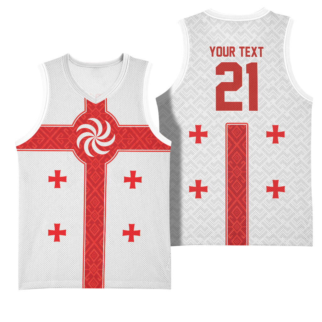 2026 Rugby Nations Series Custom Georgia Basketball Jersey Lelo Warriors