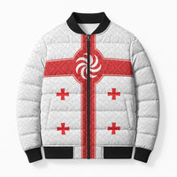 2026 Rugby Nations Series Custom Georgia Bomber Puffer Jacket Lelo Warriors