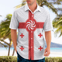 2026 Rugby Nations Series Custom Georgia Hawaiian Shirt Lelo Warriors