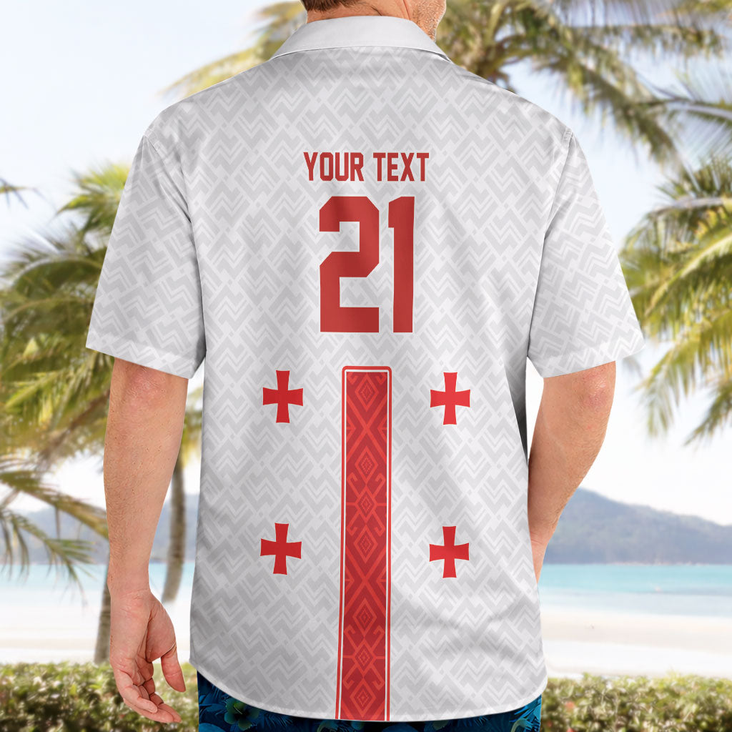 2026 Rugby Nations Series Custom Georgia Hawaiian Shirt Lelo Warriors