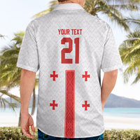 2026 Rugby Nations Series Custom Georgia Hawaiian Shirt Lelo Warriors
