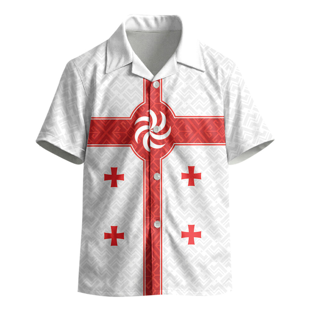 2026 Rugby Nations Series Custom Georgia Kid Hawaiian Shirt Lelo Warriors