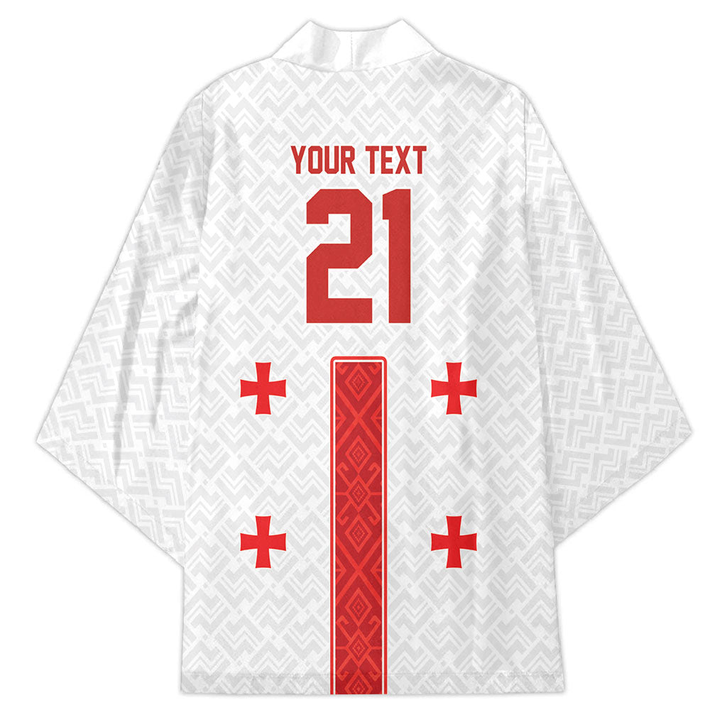 2026 Rugby Nations Series Custom Georgia Kimono Lelo Warriors