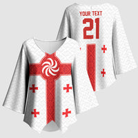 2026 Rugby Nations Series Custom Georgia Kimono Sleeve Blouse Lelo Warriors