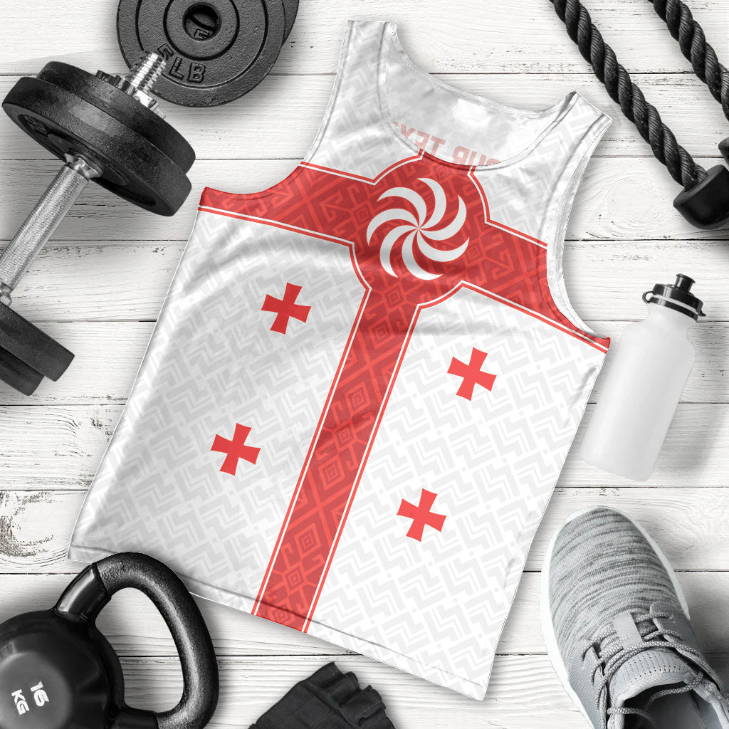 2026 Rugby Nations Series Custom Georgia Men Tank Top Lelo Warriors