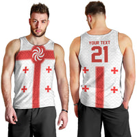 2026 Rugby Nations Series Custom Georgia Men Tank Top Lelo Warriors