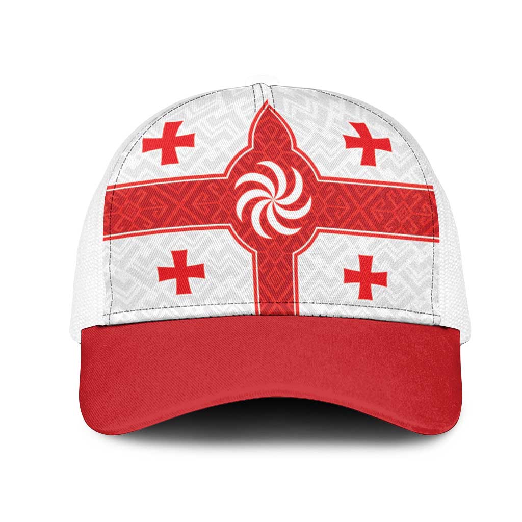 2026 Rugby Nations Series Georgia Mesh Trucker Cap Lelo Warriors