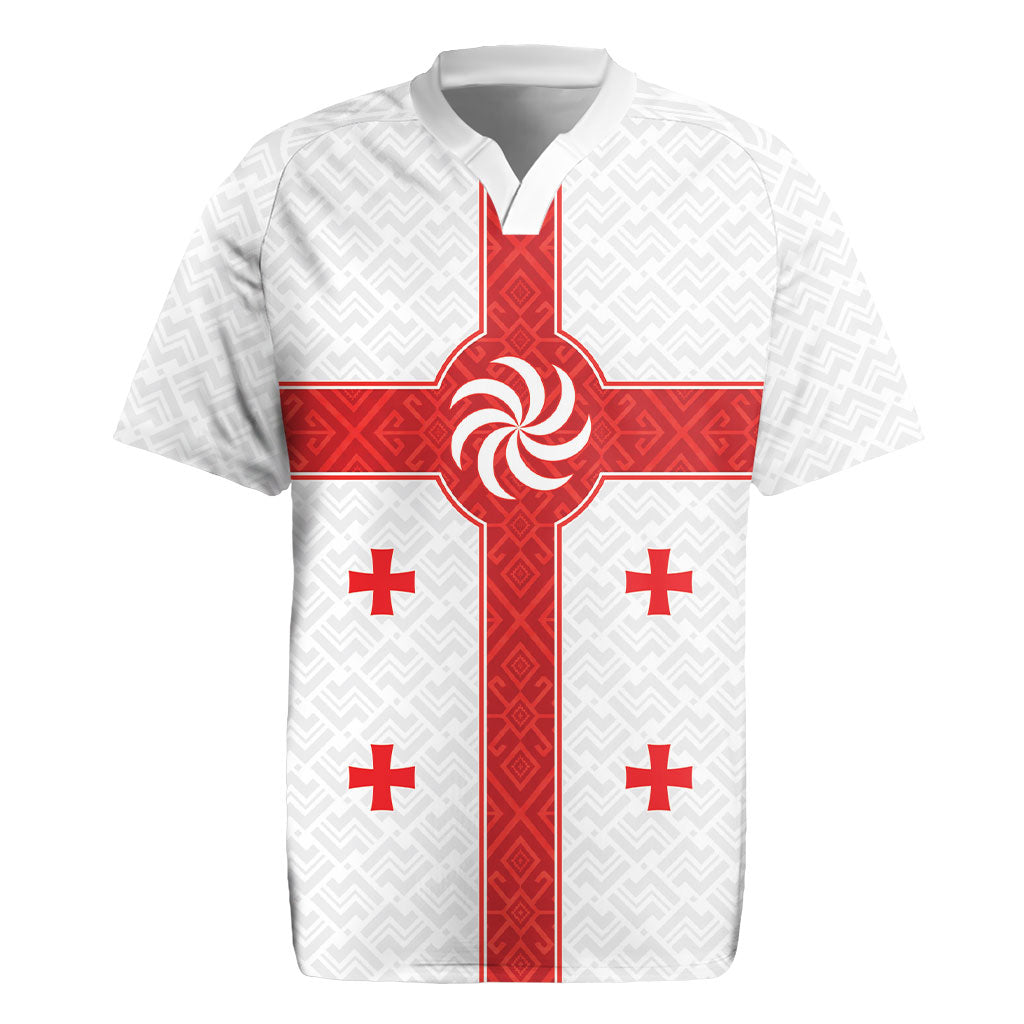 2026 Rugby Nations Series Custom Georgia Rugby Jersey Lelo Warriors