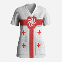 2026 Rugby Nations Series Custom Georgia Scrub Top Lelo Warriors