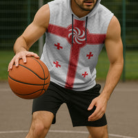 2026 Rugby Nations Series Custom Georgia Sleeveless Hoodie Lelo Warriors