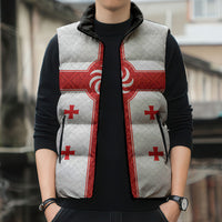 2026 Rugby Nations Series Custom Georgia Sleeveless Puffer Jacket Lelo Warriors
