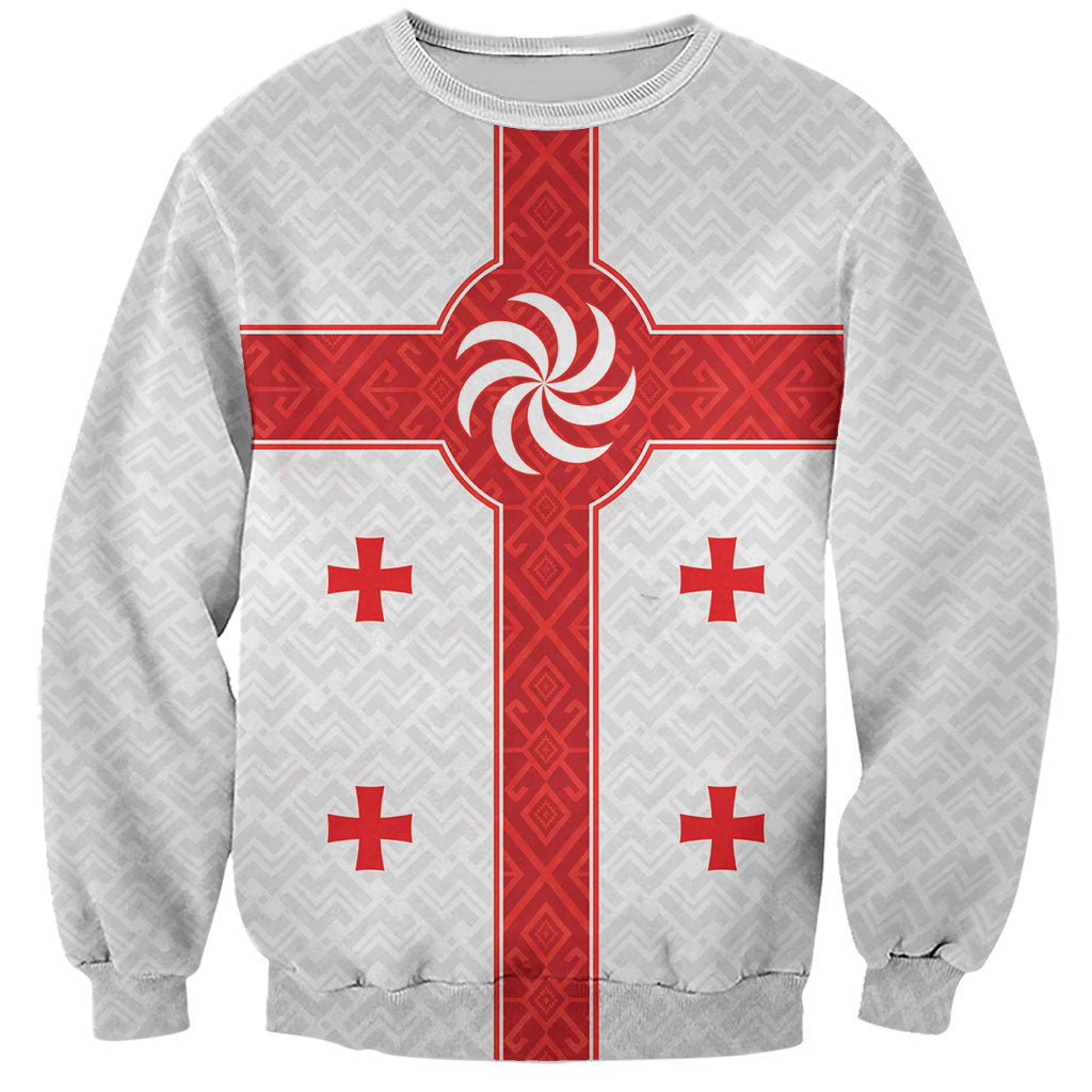 2026 Rugby Nations Series Custom Georgia Sweatshirt Lelo Warriors