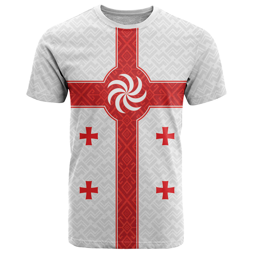 2026 Rugby Nations Series Custom Georgia T Shirt Lelo Warriors