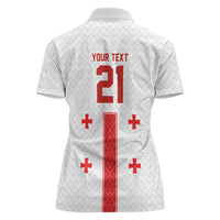 2026 Rugby Nations Series Custom Georgia Women Polo Shirt Lelo Warriors