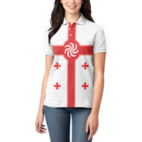 2026 Rugby Nations Series Custom Georgia Women Polo Shirt Lelo Warriors