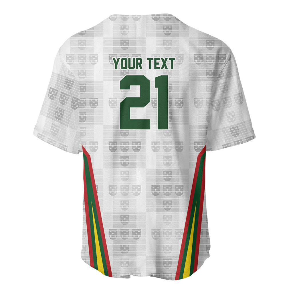 2026 Rugby Nations Series Custom Portugal Baseball Jersey Atlantic XV Pride