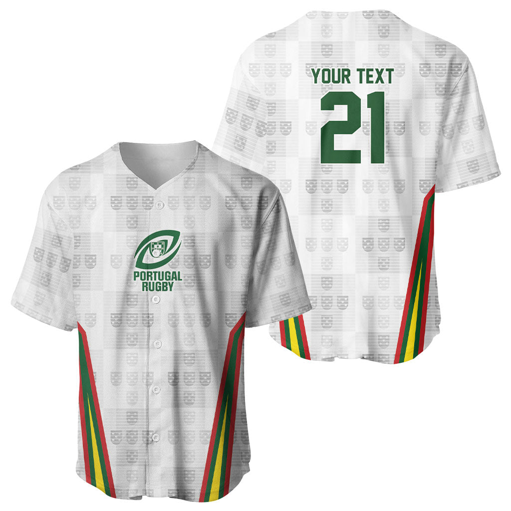 2026 Rugby Nations Series Custom Portugal Baseball Jersey Atlantic XV Pride