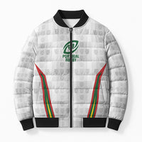 2026 Rugby Nations Series Custom Portugal Bomber Puffer Jacket Atlantic XV Pride
