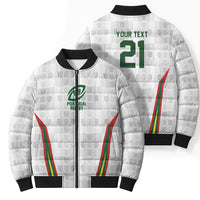 2026 Rugby Nations Series Custom Portugal Bomber Puffer Jacket Atlantic XV Pride