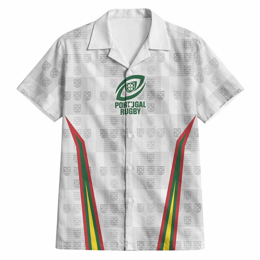 2026 Rugby Nations Series Custom Portugal Hawaiian Shirt Atlantic XV Pride