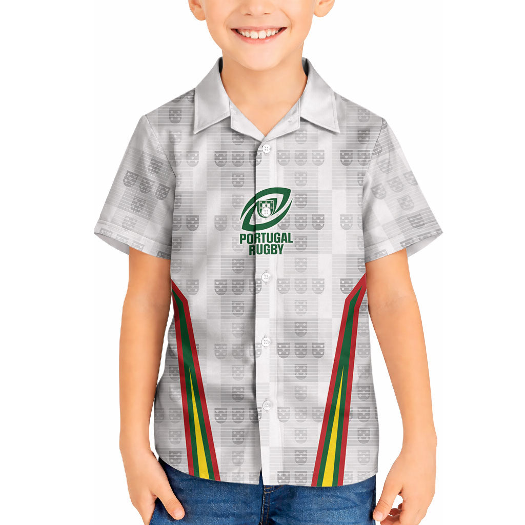2026 Rugby Nations Series Custom Portugal Hawaiian Shirt Atlantic XV Pride