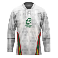 2026 Rugby Nations Series Custom Portugal Hockey Jersey Atlantic XV Pride
