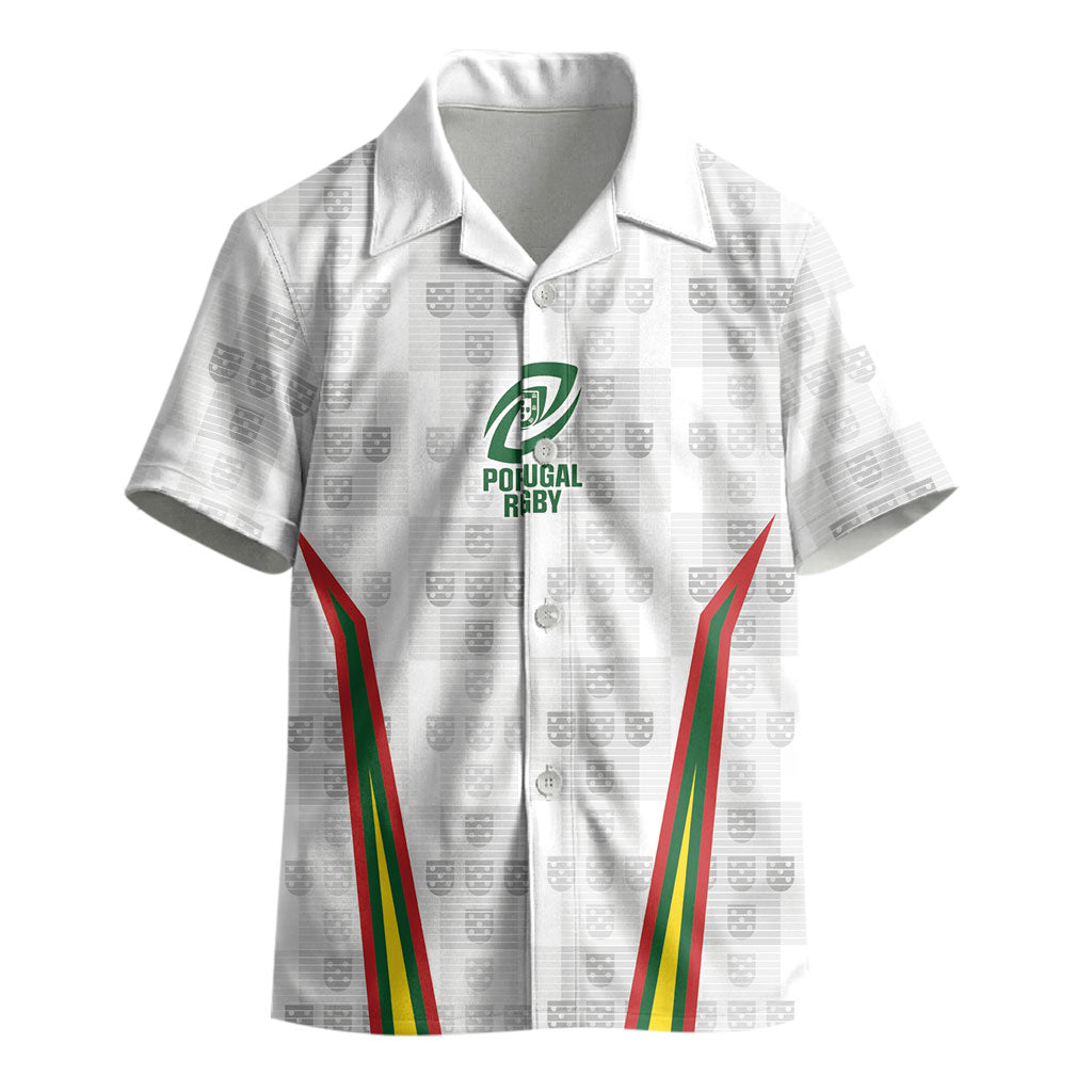 2026 Rugby Nations Series Custom Portugal Kid Hawaiian Shirt Atlantic XV Pride