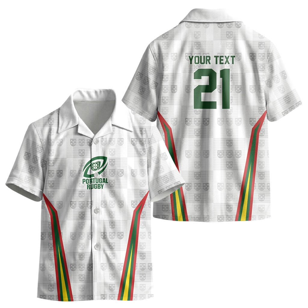 2026 Rugby Nations Series Custom Portugal Kid Hawaiian Shirt Atlantic XV Pride