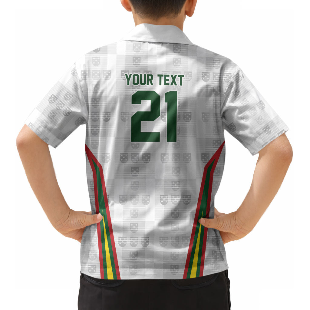 2026 Rugby Nations Series Custom Portugal Kid Hawaiian Shirt Atlantic XV Pride