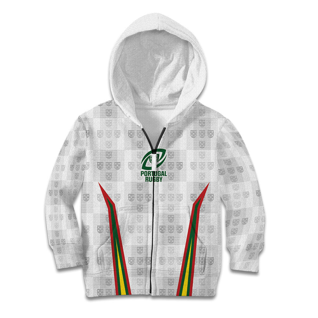 2026 Rugby Nations Series Custom Portugal Kid Hoodie Atlantic XV Pride