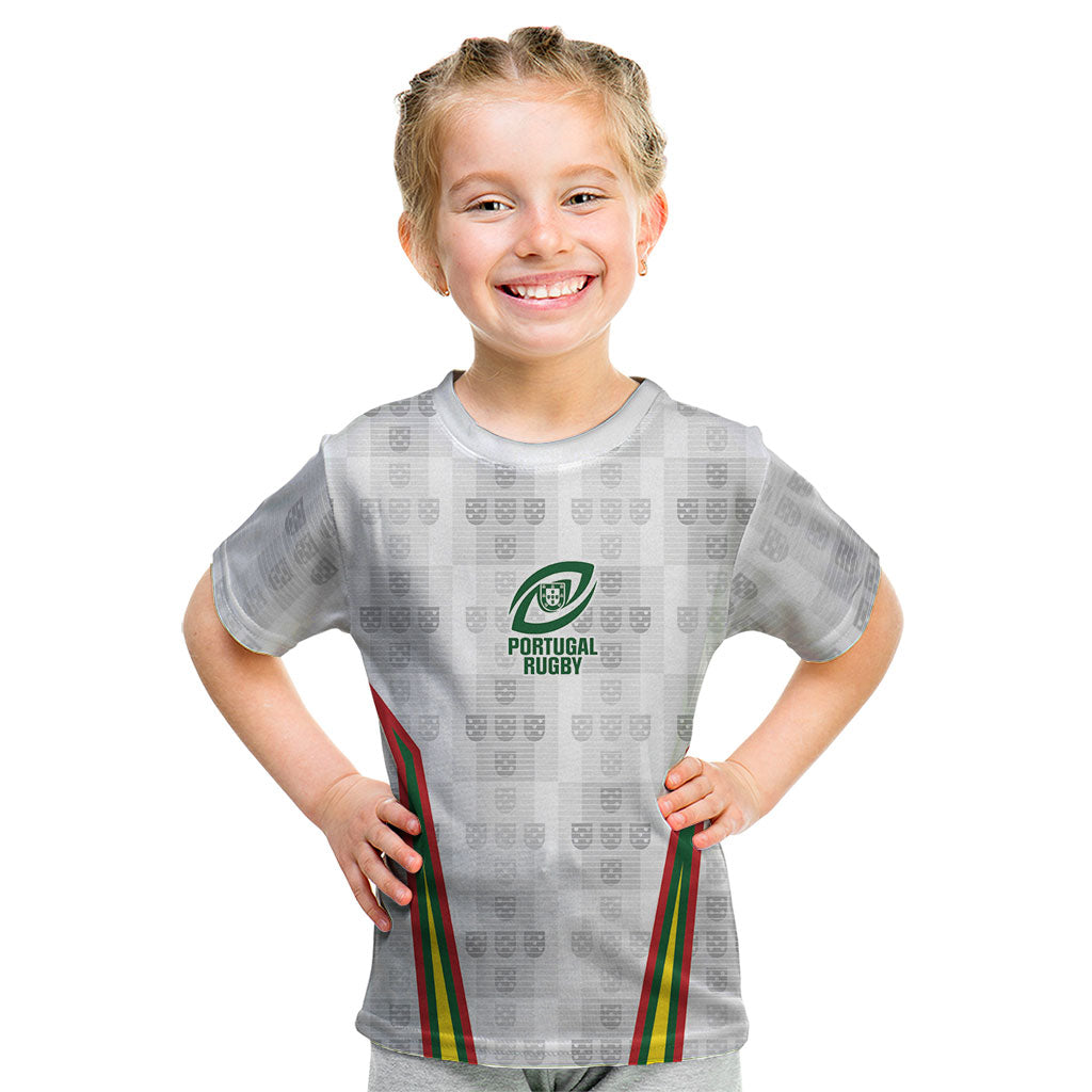 2026 Rugby Nations Series Custom Portugal Kid T Shirt Atlantic XV Pride