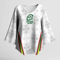 2026 Rugby Nations Series Custom Portugal Kimono Sleeve Blouse Atlantic XV Pride