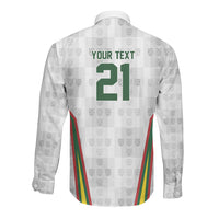 2026 Rugby Nations Series Custom Portugal Long Sleeve Button Shirt Atlantic XV Pride